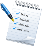 Theory Practical Motorway New driver